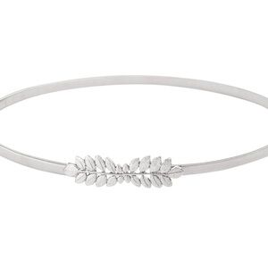 NWT Elegant Silver Leaf Women's Belt